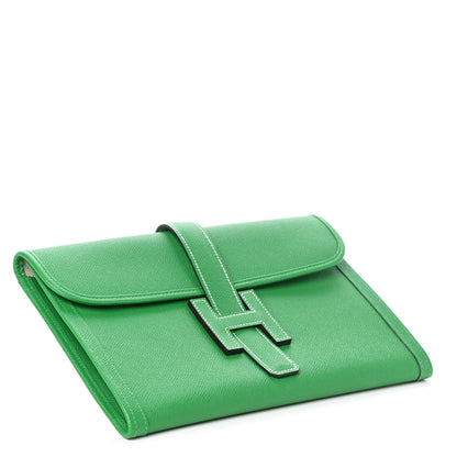 Hermes Epsom Jige PM Clutch Bambou 4 of 8