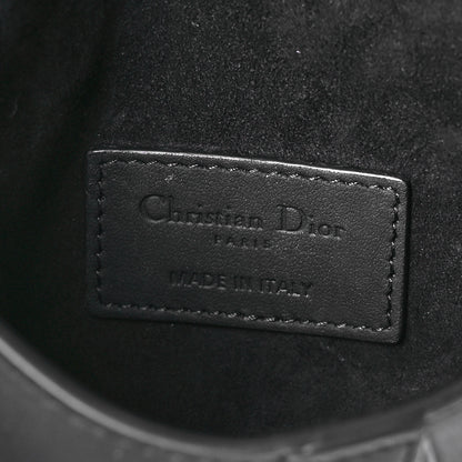 Christian Dior Ultra Matte Calfskin Saddle Belt Bag Black 5 of 13