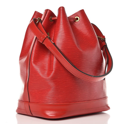 Louis Vuitton Epi Noe Castillan Red 3 of 16