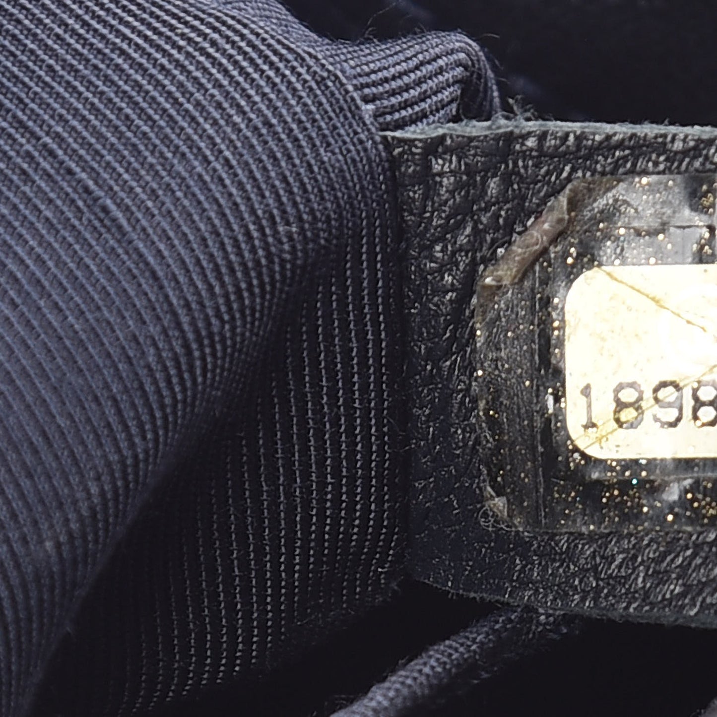 Lambskin Embossed Medium Boy Cube Flap Navy