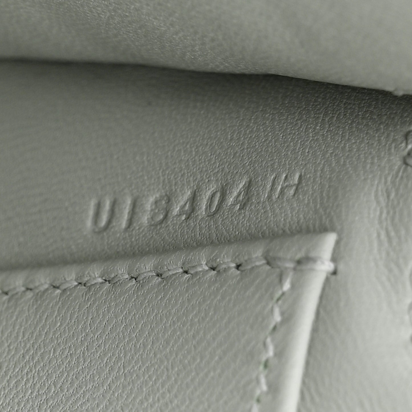 Matte Alligator Mini Kelly Sellier 20 Gris Neve