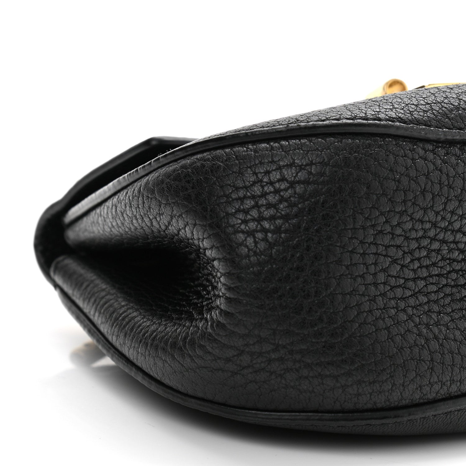 Chloe Grained Lambskin Mini Drew Shoulder Bag Black 10 of 13