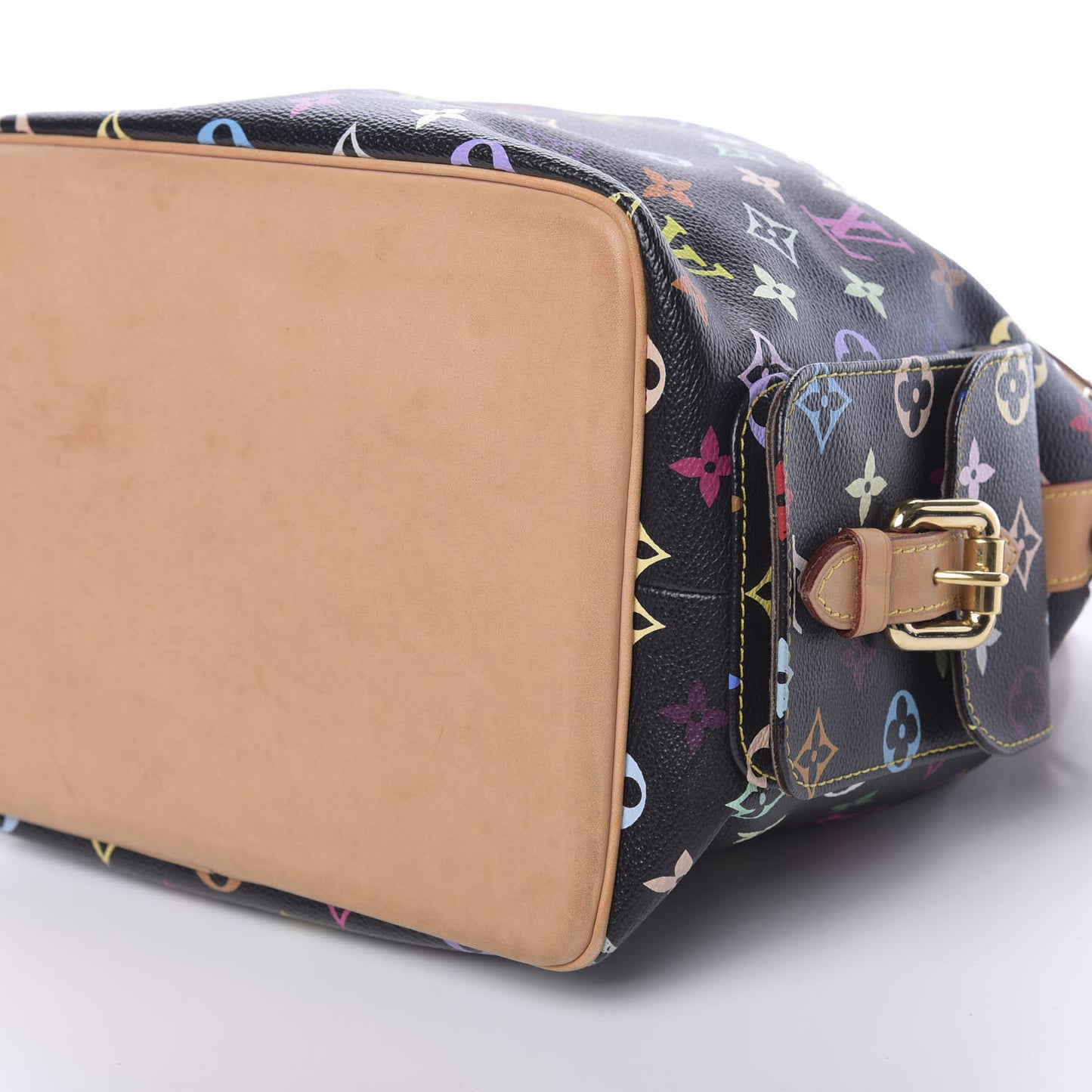 Monogram Multicolor Petit Noe Black