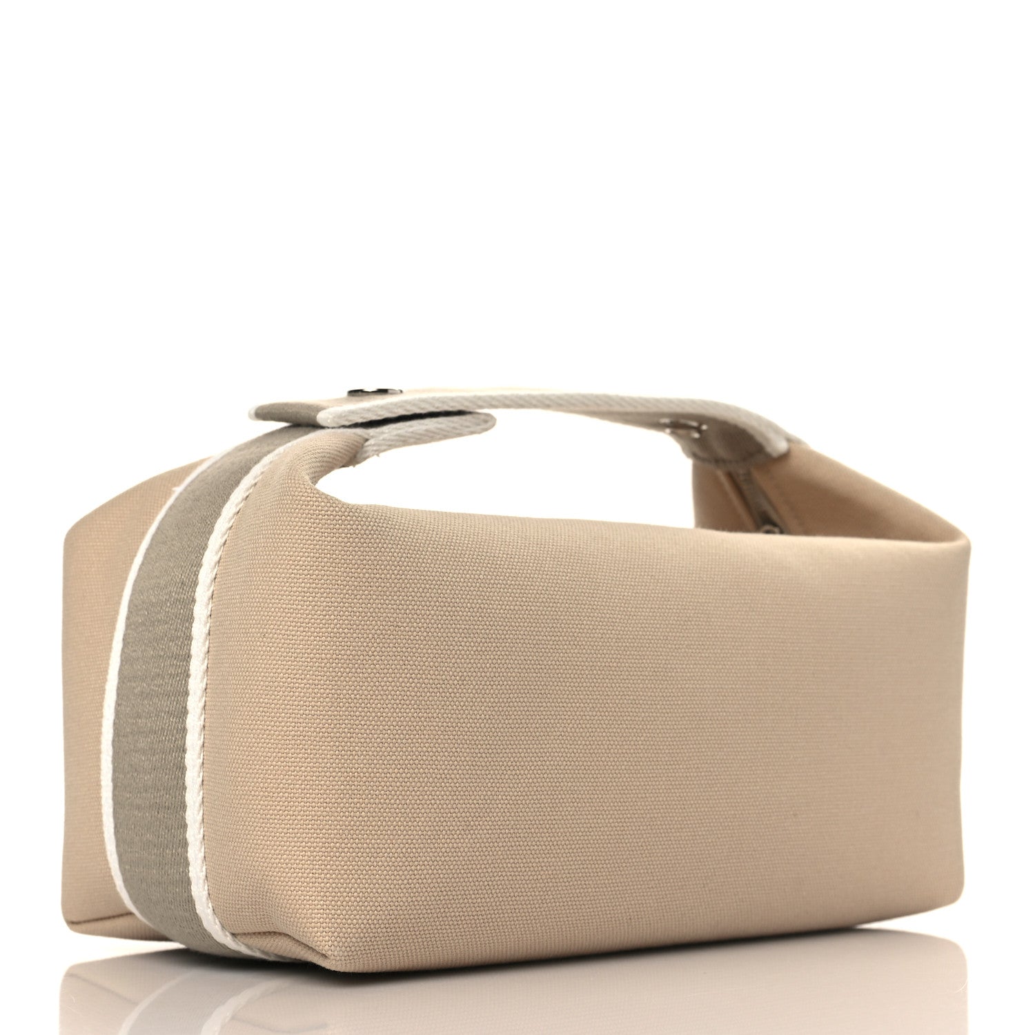 Hermes Canvas Small Bride-A-Brac Pouch Natural 4 of 10