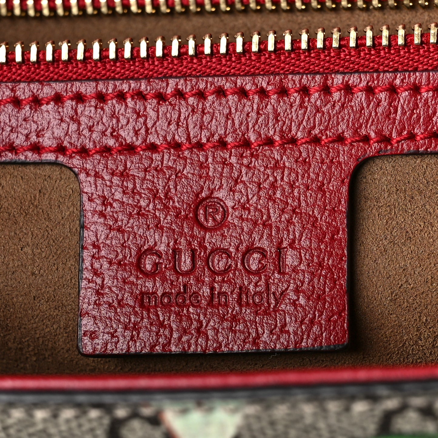 GG Supreme Monogram Tian Medium Padlock Shoulder Bag Beige Multicolor New Acero