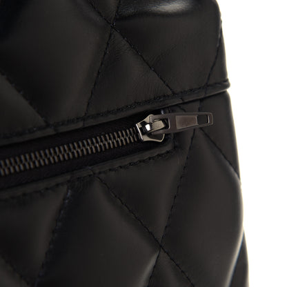 Balenciaga Nappa Calfskin Quilted Large Touch B Shoulder Bag Black 15 of 16