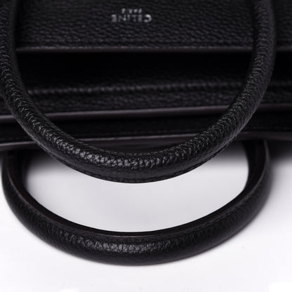 Celine Drummed Calfskin Nano Luggage Black 12 of 12