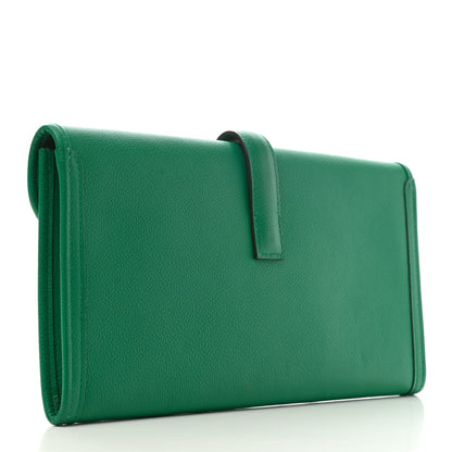 Hermes Evercolor Jige Elan 29 Clutch Vert Vertigo 3 of 7