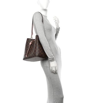 Louis Vuitton Monogram Neonoe MM Rose Poudre 2 of 10