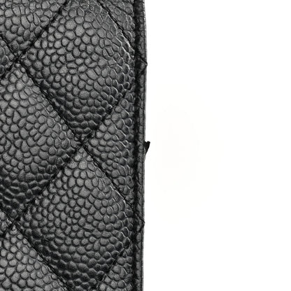 Chanel Caviar Quilted Wallet On Chain WOC Black 18 of 18