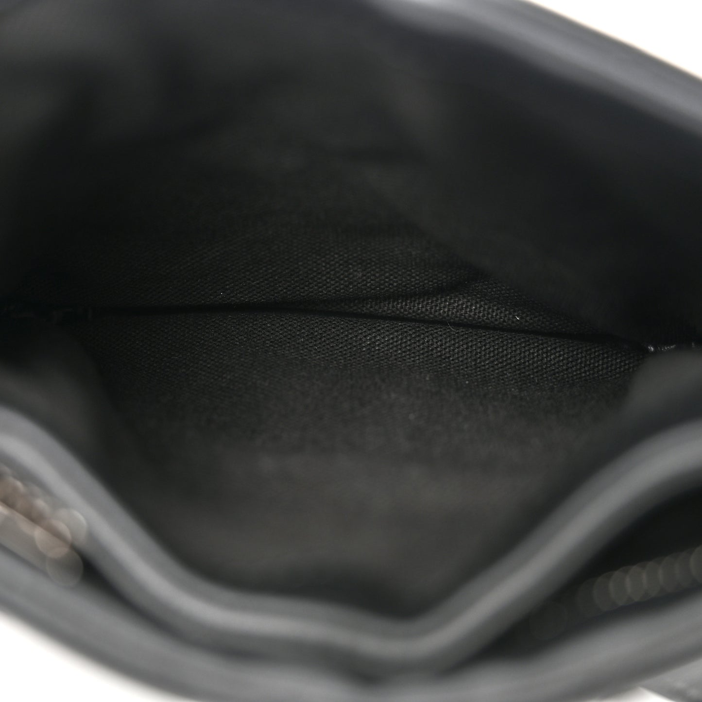 Lambskin Quilted Crossbody Bag Black