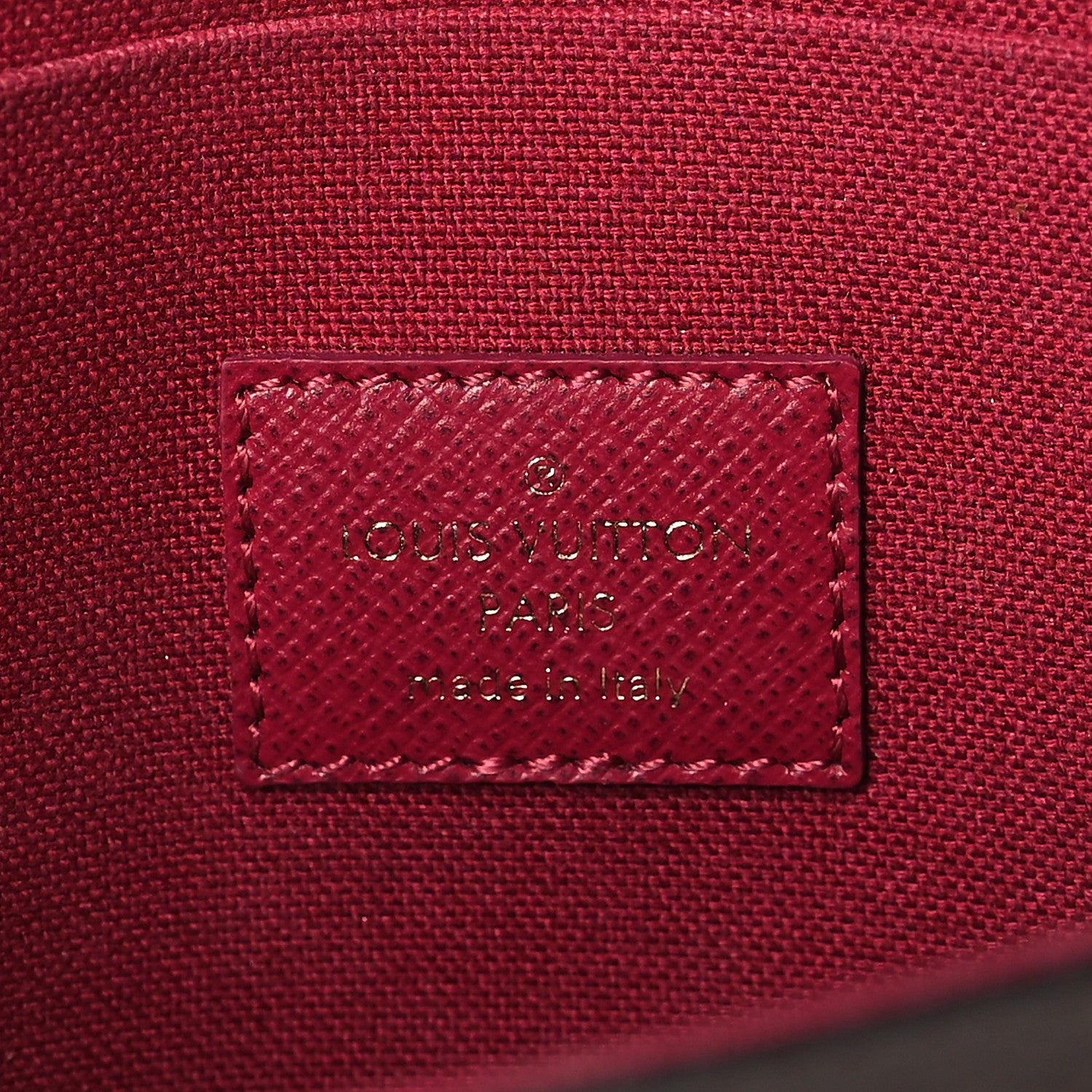 Louis Vuitton Monogram Pochette Felicie Chain Wallet Fuchsia 7 of 9