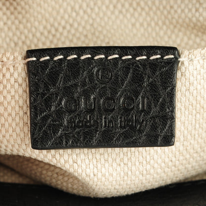 Gucci Pebbled Calfskin Small Soho Flap Crossbody Black 5 of 7