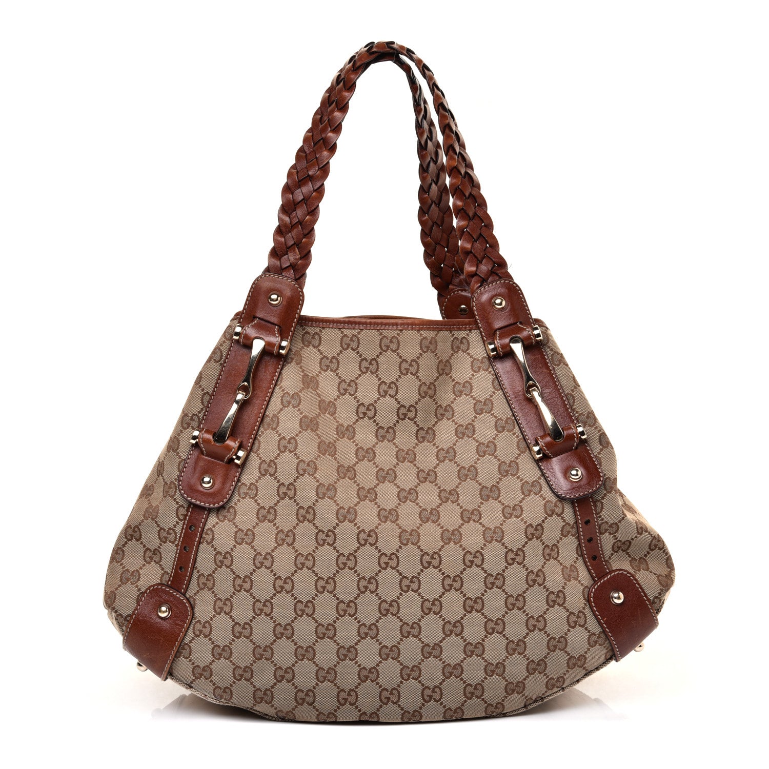 Gucci Monogram Medium Pelham Shoulder Bag Brown 1 of 9