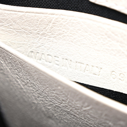 Balenciaga Agneau Arena Le Cagole Mini Purse With Chain Optic White 7 of 19