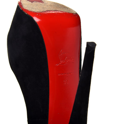 Christian Louboutin Veau Velours Highness 160 Pumps 39 Black 8 of 8