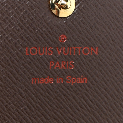 Louis Vuitton Damier Ebene Sarah Wallet NM 9 of 11