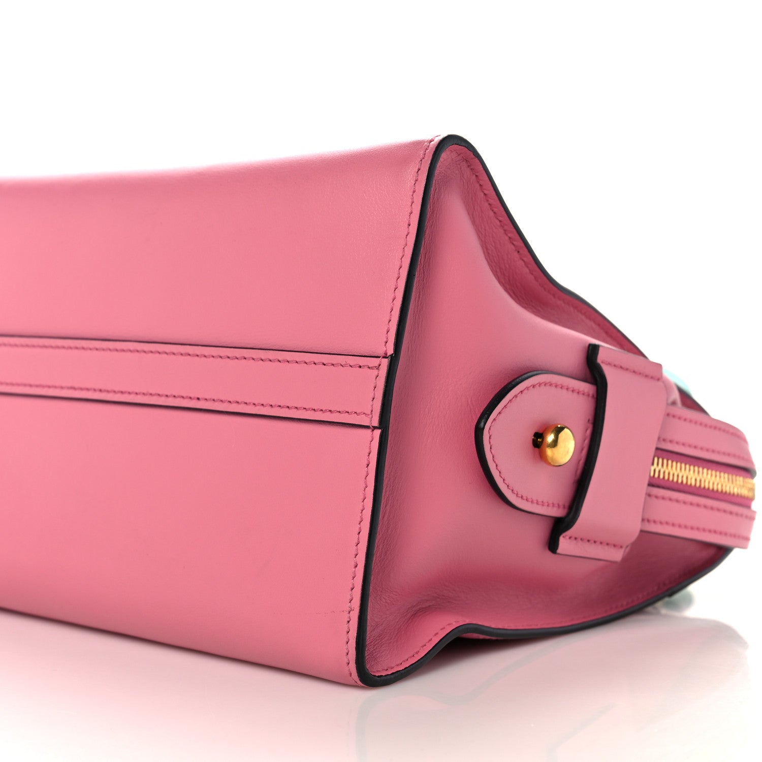 Prada City Calf Saffiano Medium Esplanade Tote Begonia Giad 8 of 9