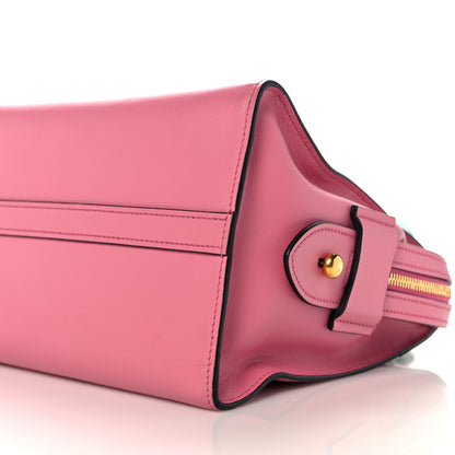 Prada City Calf Saffiano Medium Esplanade Tote Begonia Giad 8 of 9