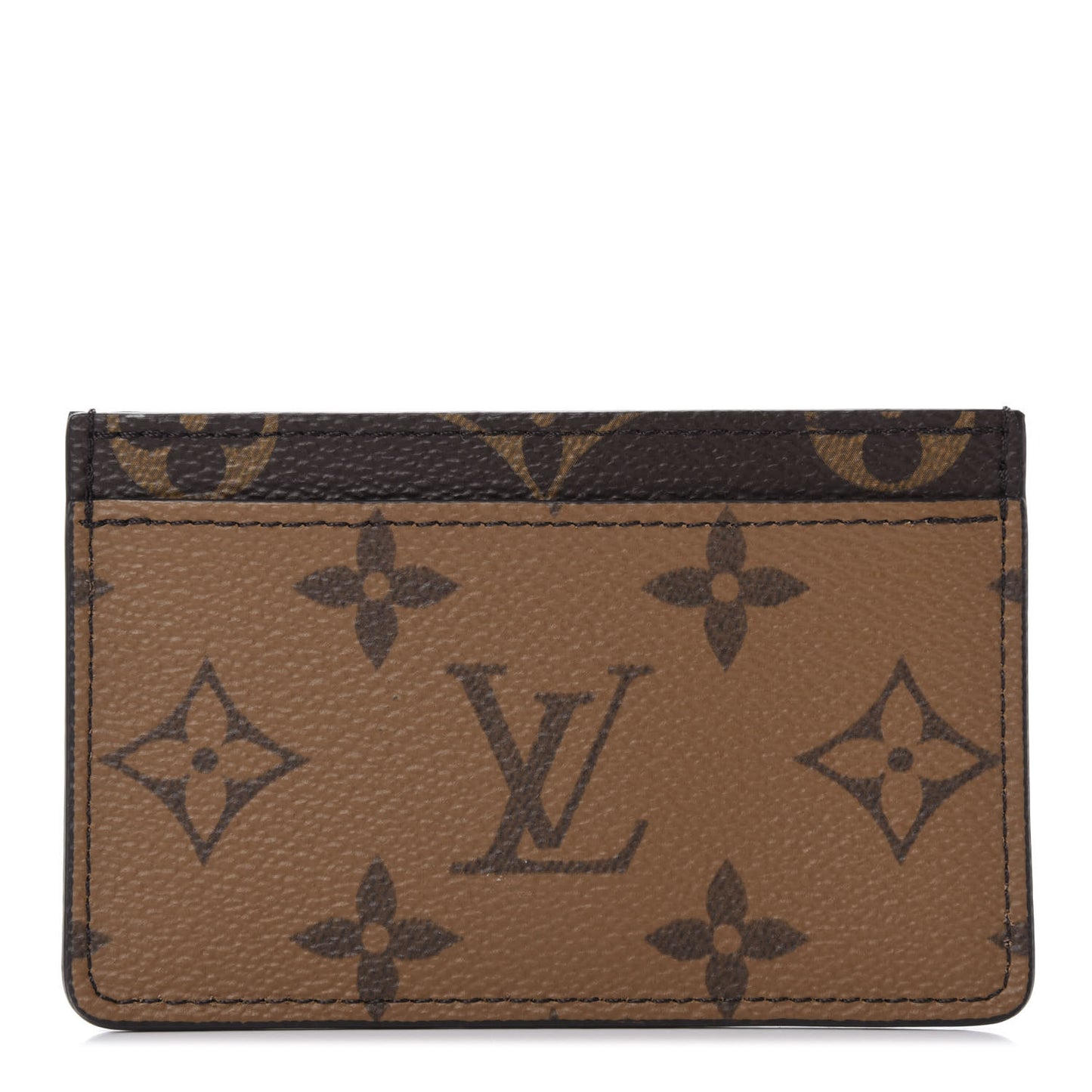 Reverse Monogram Card Holder