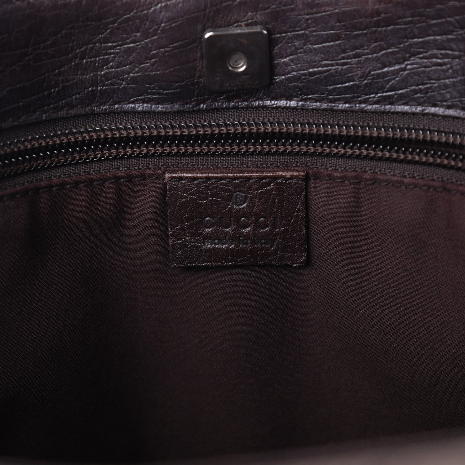 Gucci GG Plus Monogram Small Vertical Tote Dark Brown 5 of 8