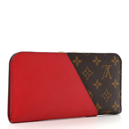 Louis Vuitton Monogram Calfskin Kimono Wallet Cherry 3 of 7
