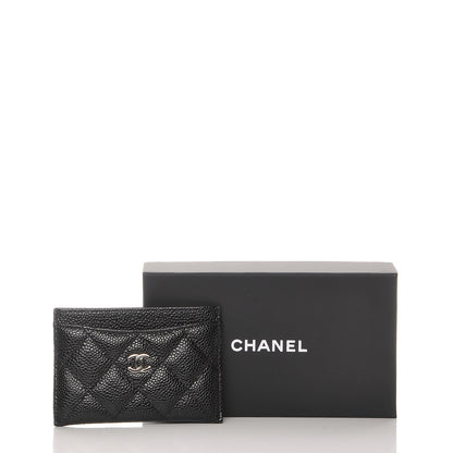 Chanel Lambskin Quilted Compact French Flap Wallet Black 9 of 9