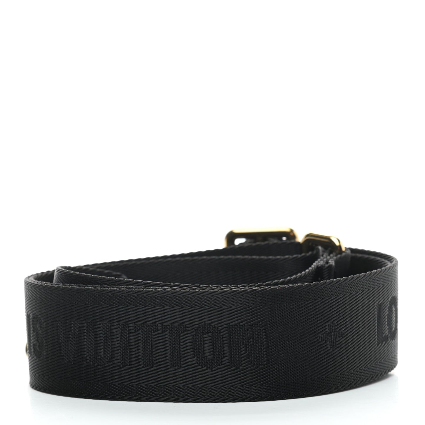 Nylon Petite Malle Souple Shoulder Strap Black