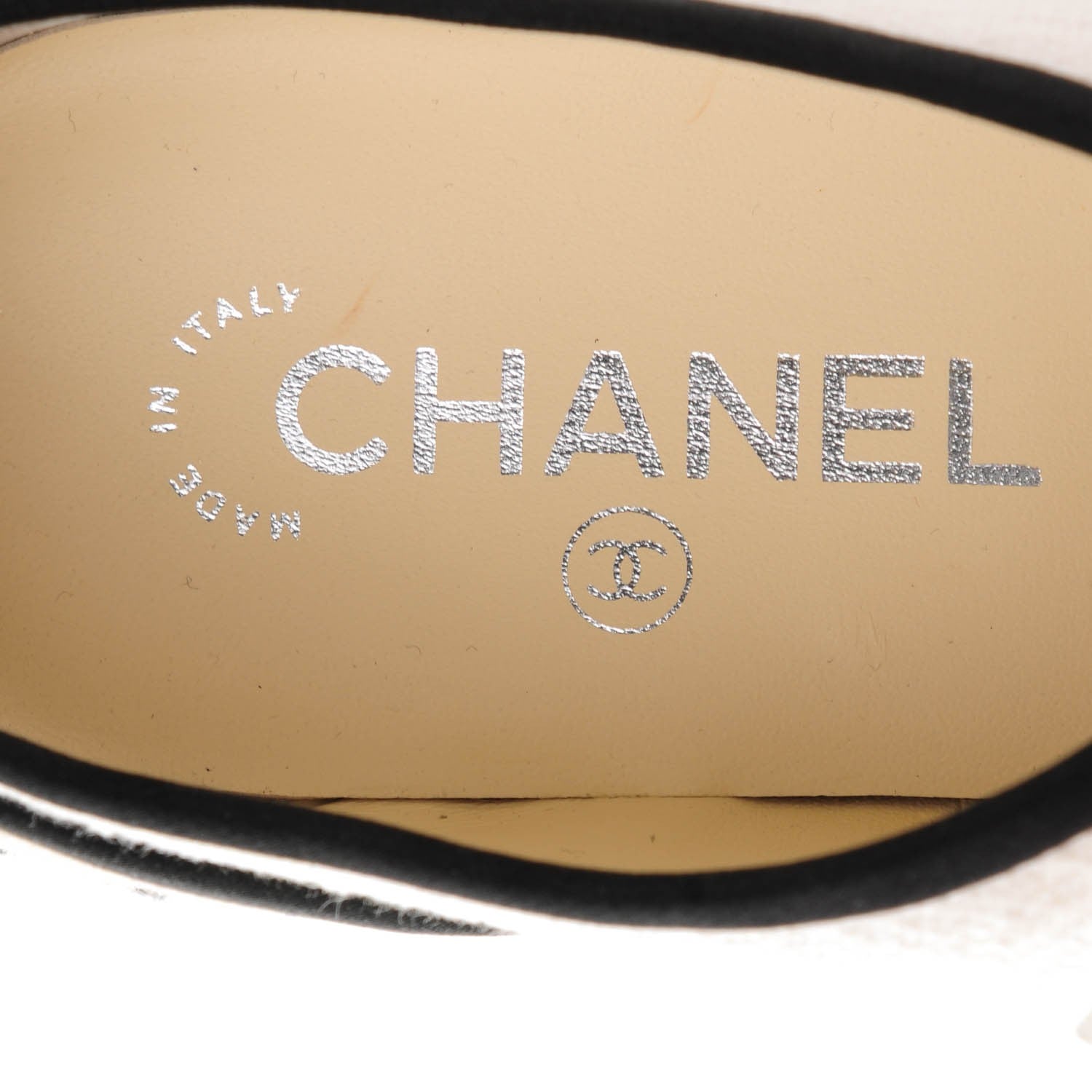 Chanel Cotton Lace Up Espadrilles 41 Light Beige 6 of 8