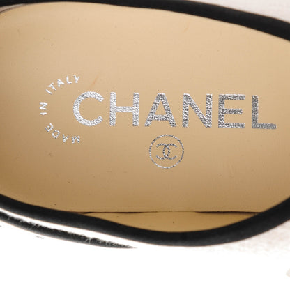 Chanel Cotton Lace Up Espadrilles 41 Light Beige 6 of 8