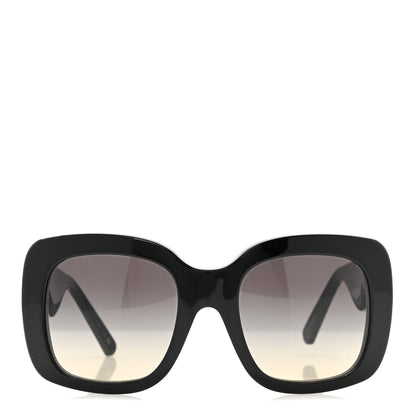 Louis Vuitton Square LV Empreinte Square Sunglasses Z1611E Black 2 of 7