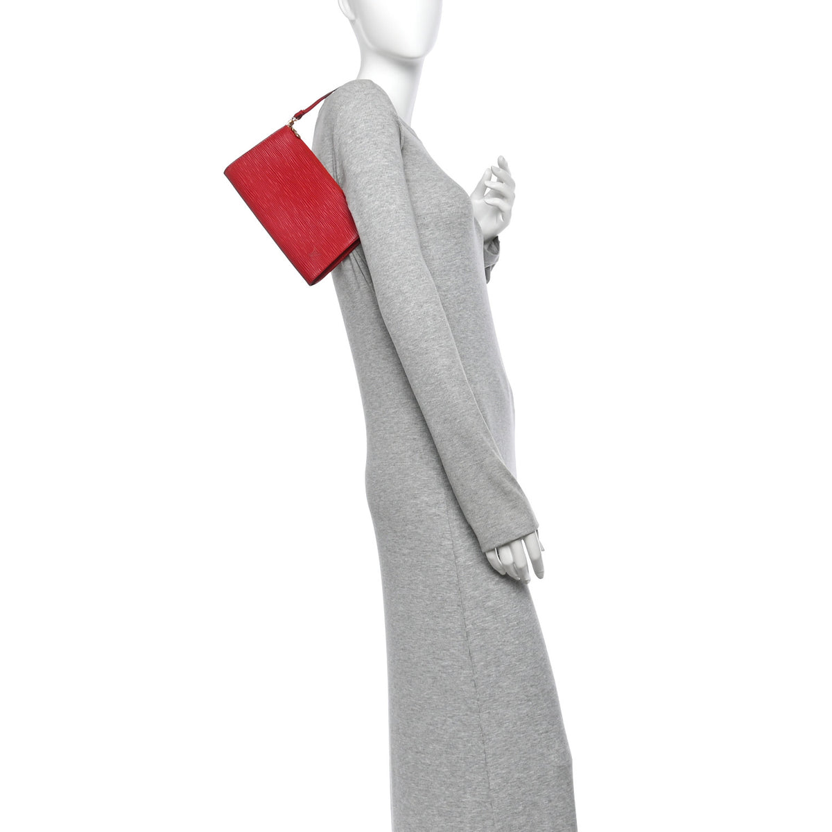 Epi Pochette Accessories 24 Red
