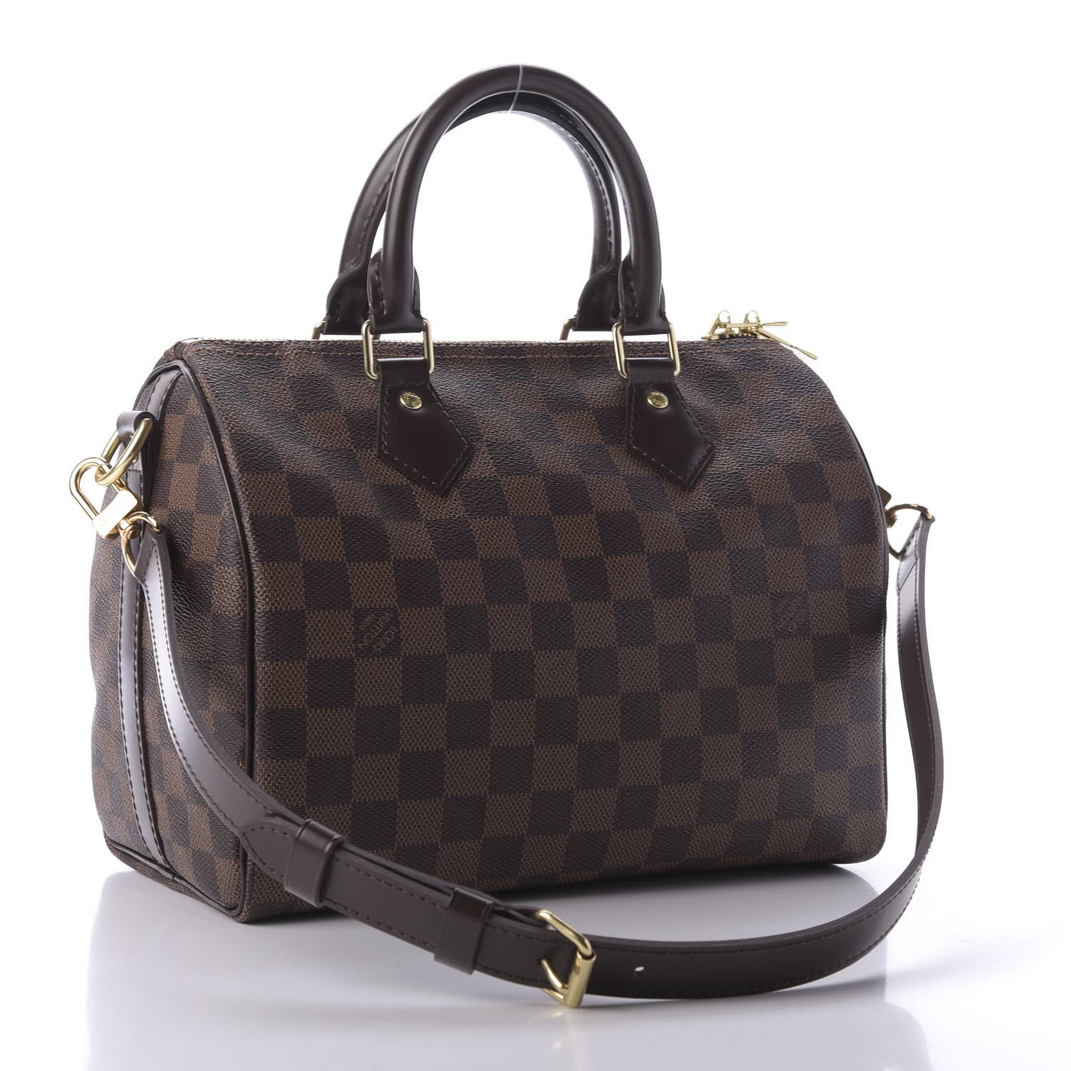 Louis Vuitton Damier Ebene Speedy Bandouliere 25 3 of 9