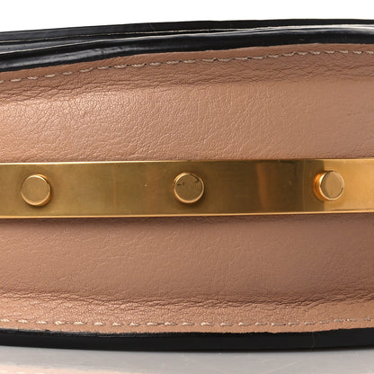 Chloe Calfskin Small Nile Bracelet Minaudiere Bag Biscotti Beige 11 of 12