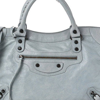 Balenciaga Agneau Classic Hardware City Bleu Acier Ciel 9 of 12