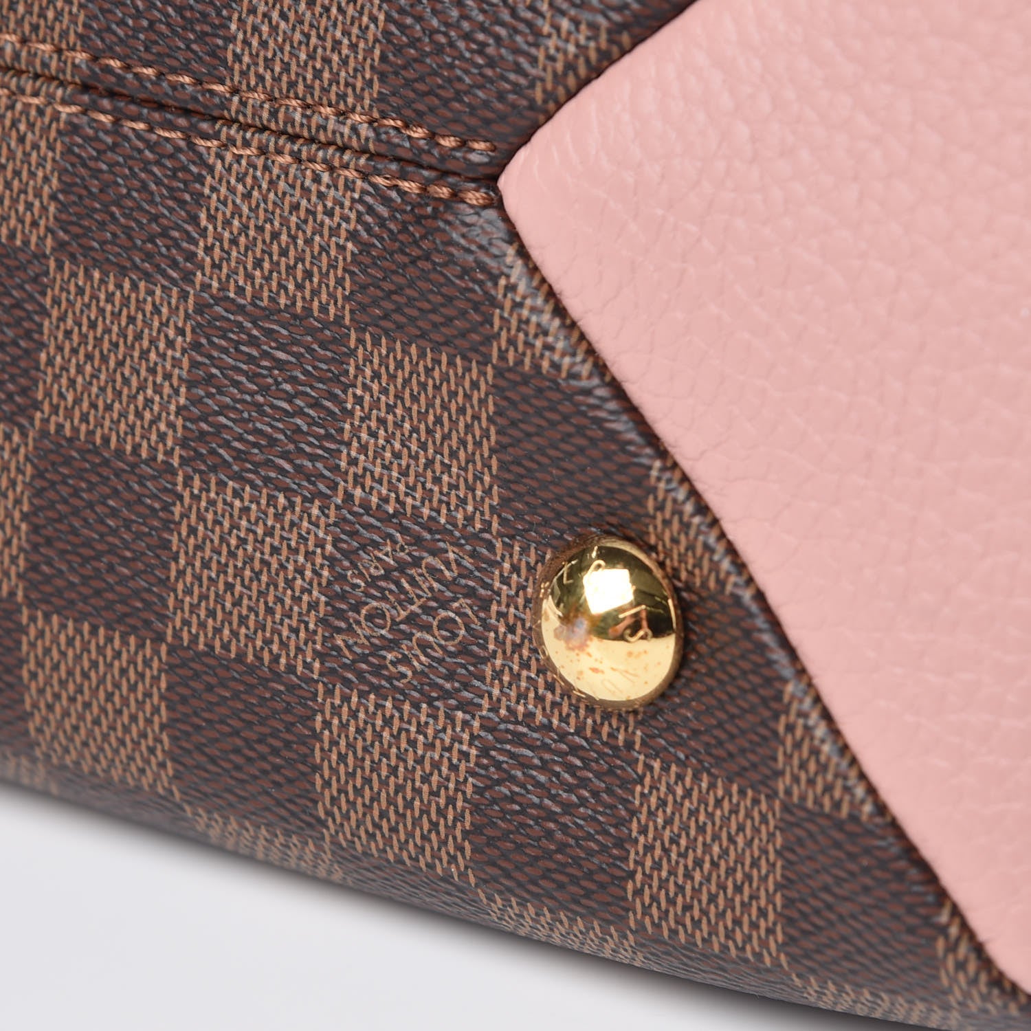 Louis Vuitton Damier Ebene Cuir Taurillon Brittany Magnolia 11 of 11