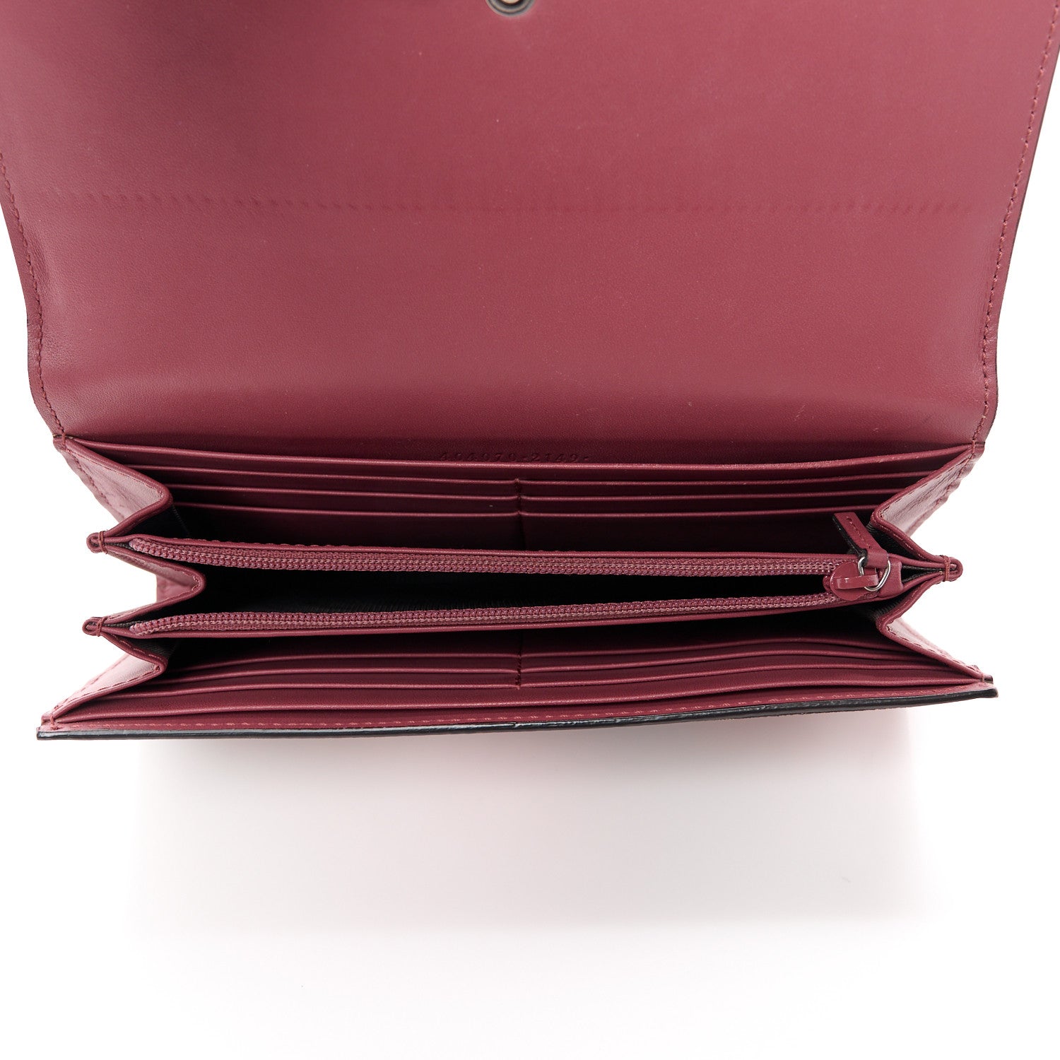 Gucci GG Supreme Monogram Blooms Continental Wallet Beige Multicolor Dry Rose 5 of 11
