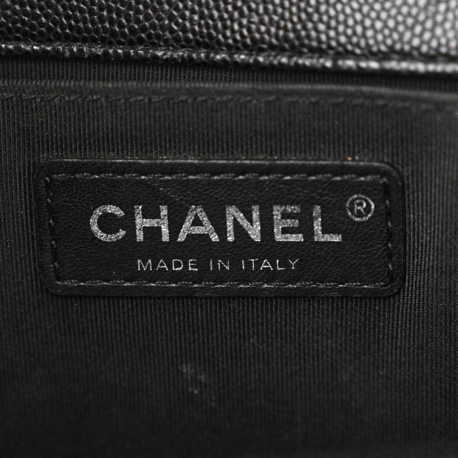 Chanel Caviar Quilted Medium Boy Flap Black 5 of 14