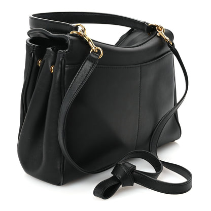 Balenciaga Natural Smooth Calfskin Small Rodeo Top Handle Handbag Black 3 of 10