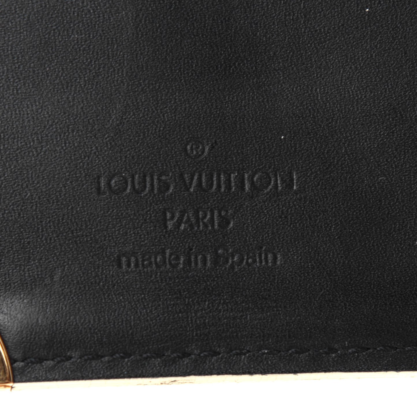 Suhali Small Ring Agenda Cover Black