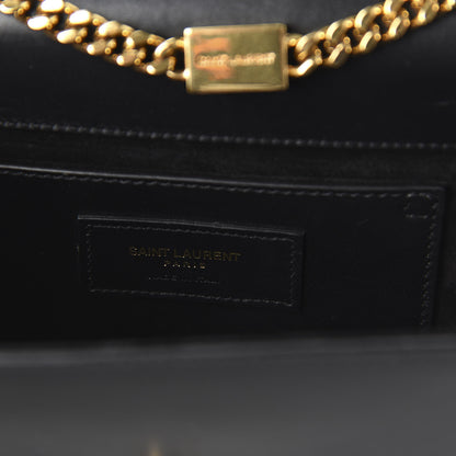 Saint Laurent Calfskin Small Classic Monogram Kate Tassel Satchel Black 8 of 9