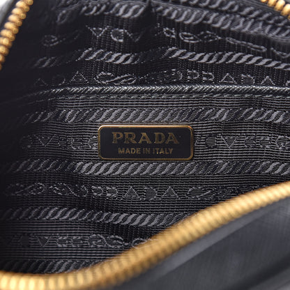 Prada Saffiano Belt Bag Black 9 of 10