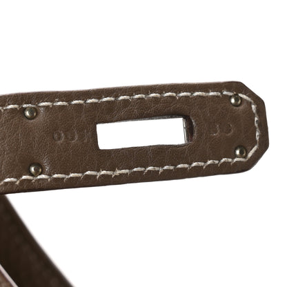 Hermes Taurillon Clemence Jypsiere 28 Etoupe 7 of 11