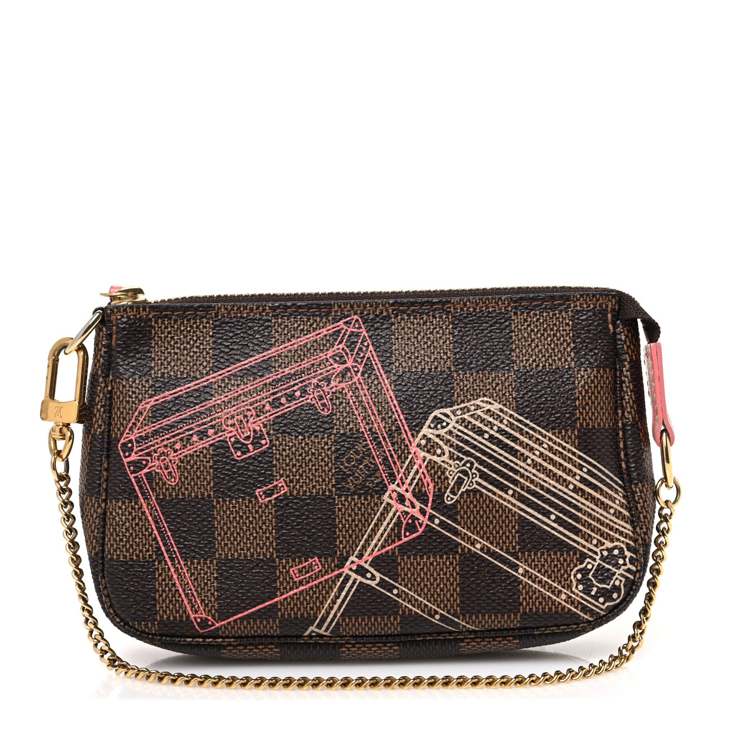 Monogram 2014 Christmas Animation Mini Pochette Accessories