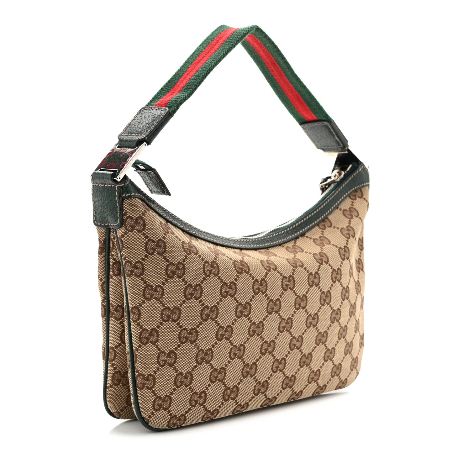 Monogram Medium Pop Hobo Green