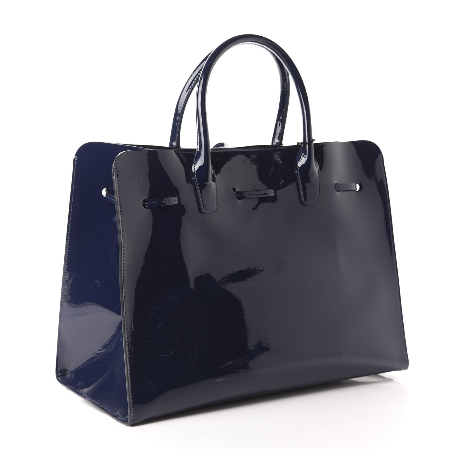 Patent Sun Bag Blue