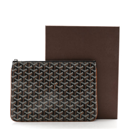 Goyard Goyardine Senat Pochette MM Black 10 of 10