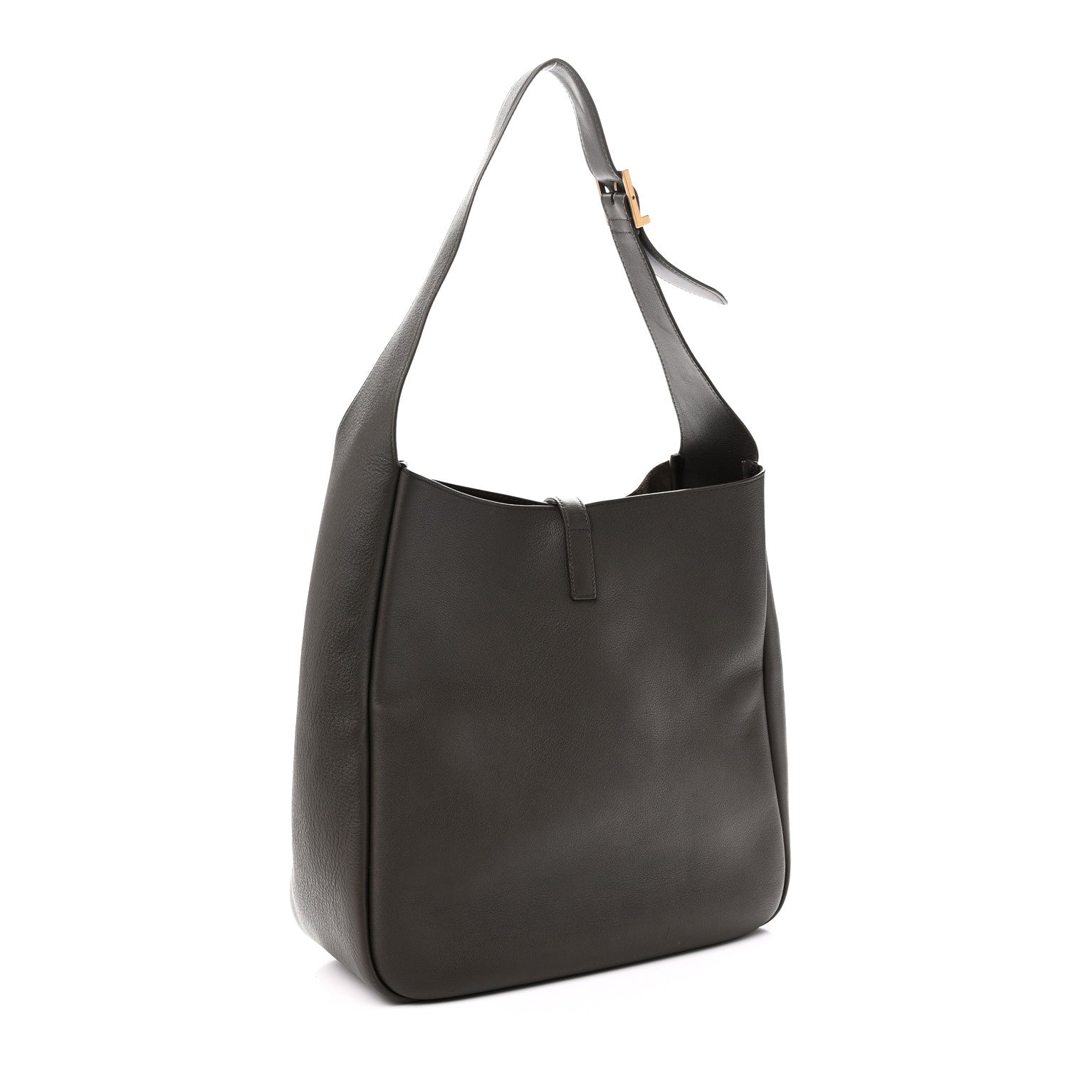Saint Laurent Smooth Calfskin Large Le 5 A 7 Soft Hobo Light Musk 3 of 10