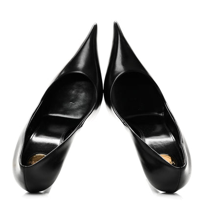 Saint Laurent Lambskin Elysee Pumps 40 Black 2 of 9