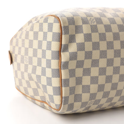 Louis Vuitton Damier Azur Speedy 30 6 of 15